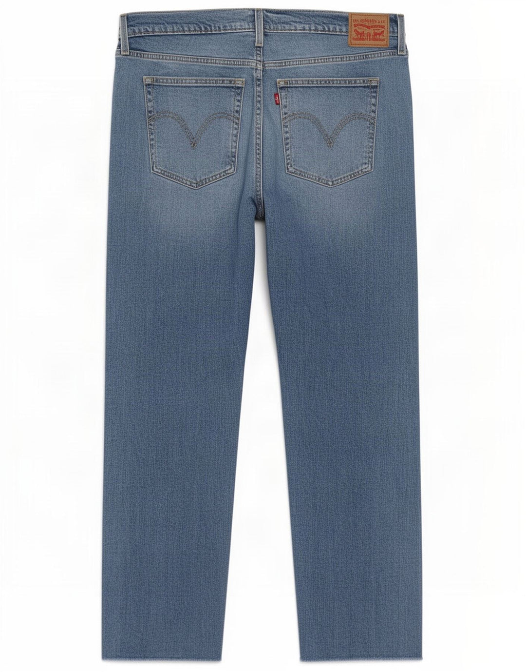 Damskie proste dżinsy Levi's W34 L27 Niebieskie bawełniane