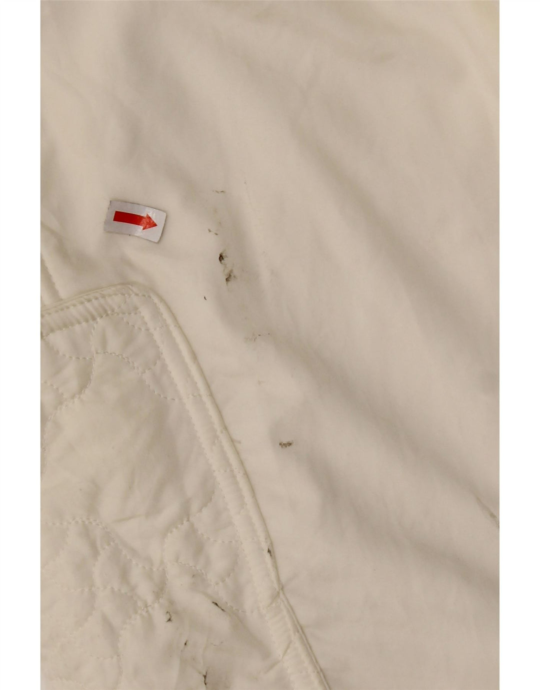 Damski kombinezon narciarski CHERVO IT 42, poliamid w średnią białą kratkę