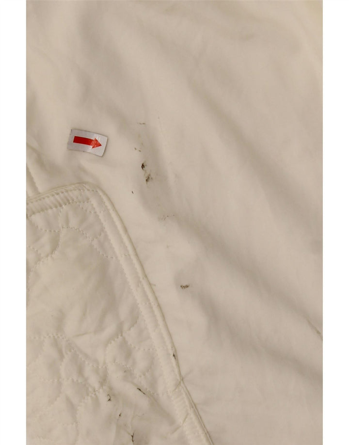 Damski kombinezon narciarski CHERVO IT 42, poliamid w średnią białą kratkę