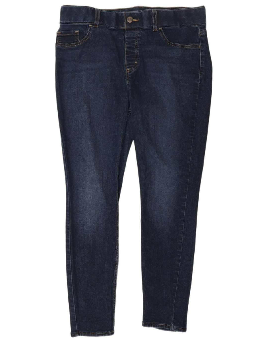 Damskie jeansy Lee Skinny Large W34 L30 Granatowa bawełna