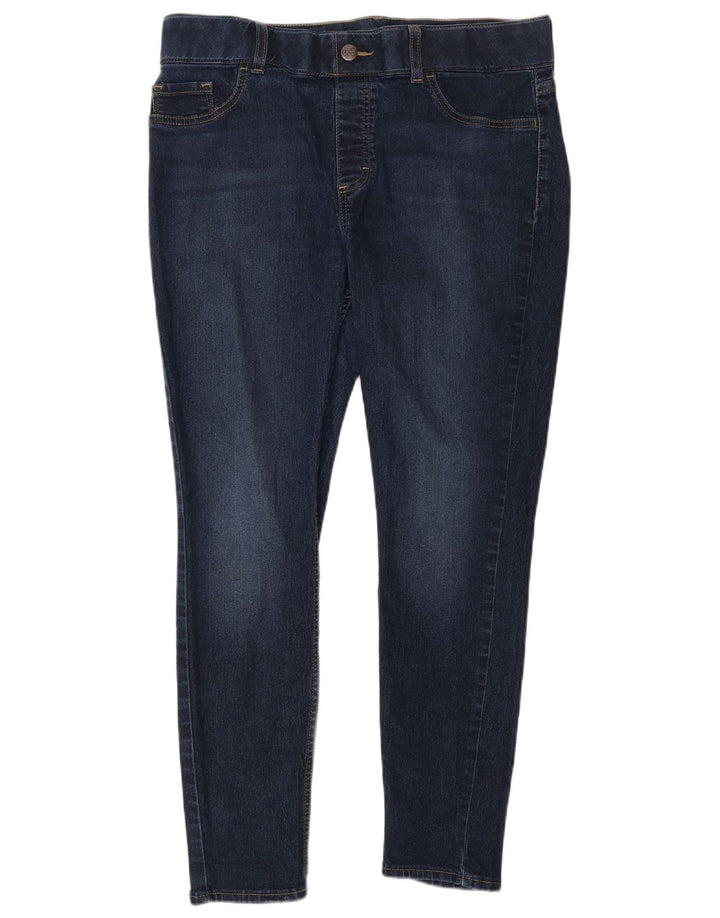 Damskie jeansy Lee Skinny Large W34 L30 Granatowa bawełna