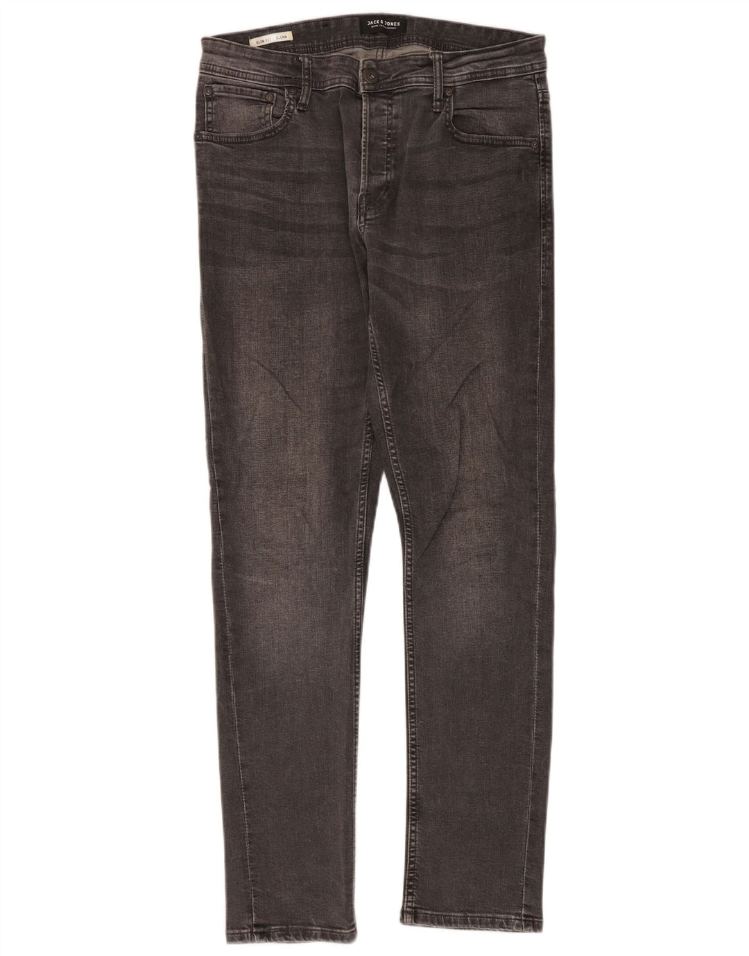 Męskie jeansy Jack & Jones GLENN Slim W32 L32 Szara bawełna