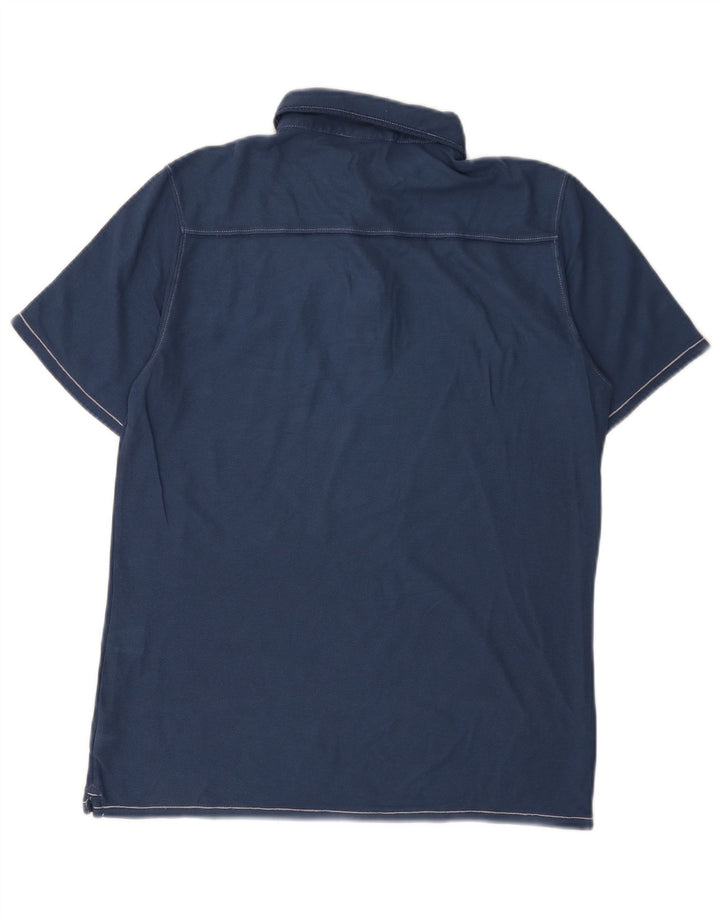 Męska koszulka polo Dkny, mała, granatowa, bawełniana