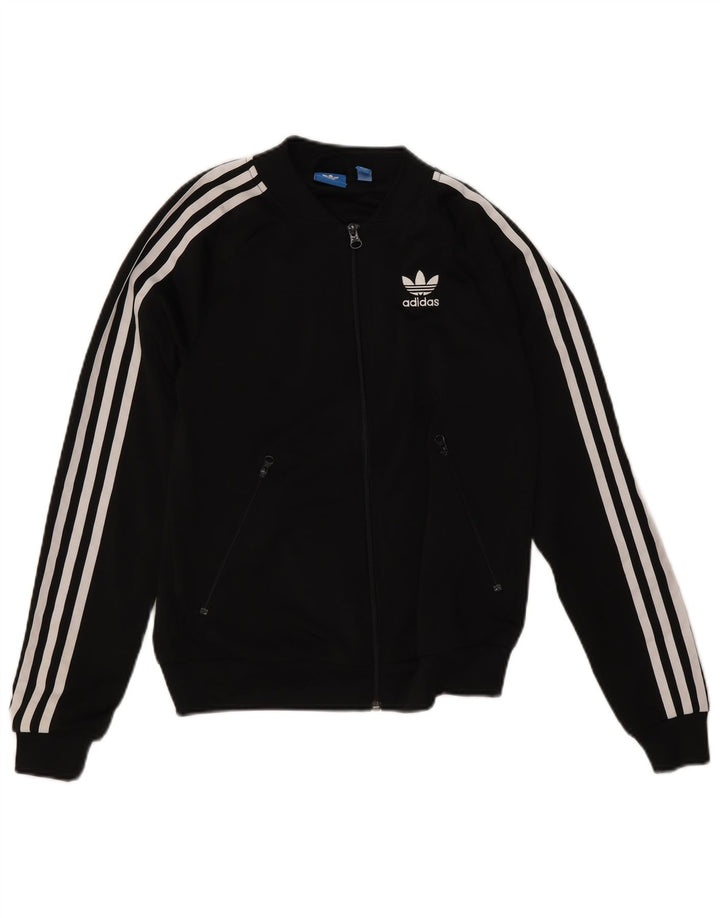 Damska kurtka dresowa Adidas Graphic UK 6 XS Czarny poliester