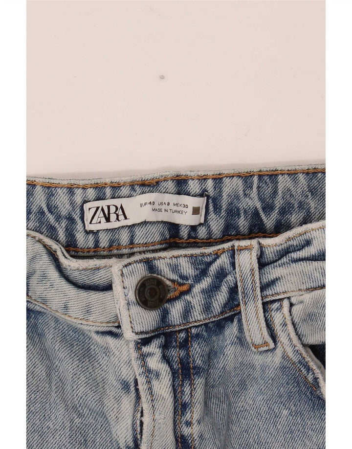 Damskie dżinsy Zara Bootcut EU 40 Medium W30 L34 Niebieskie