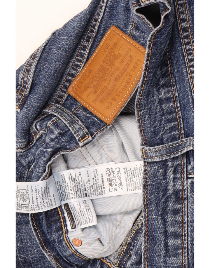 Męskie zwężane dżinsy Levi's W30 L32 Niebieska bawełna