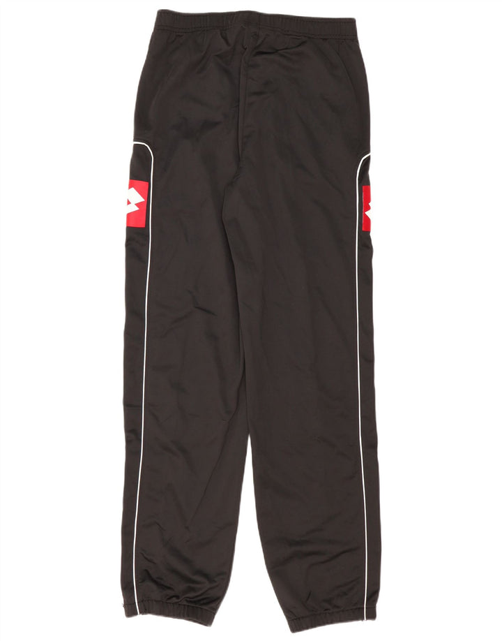 Męskie spodnie dresowe Lotto Graphic Medium Black