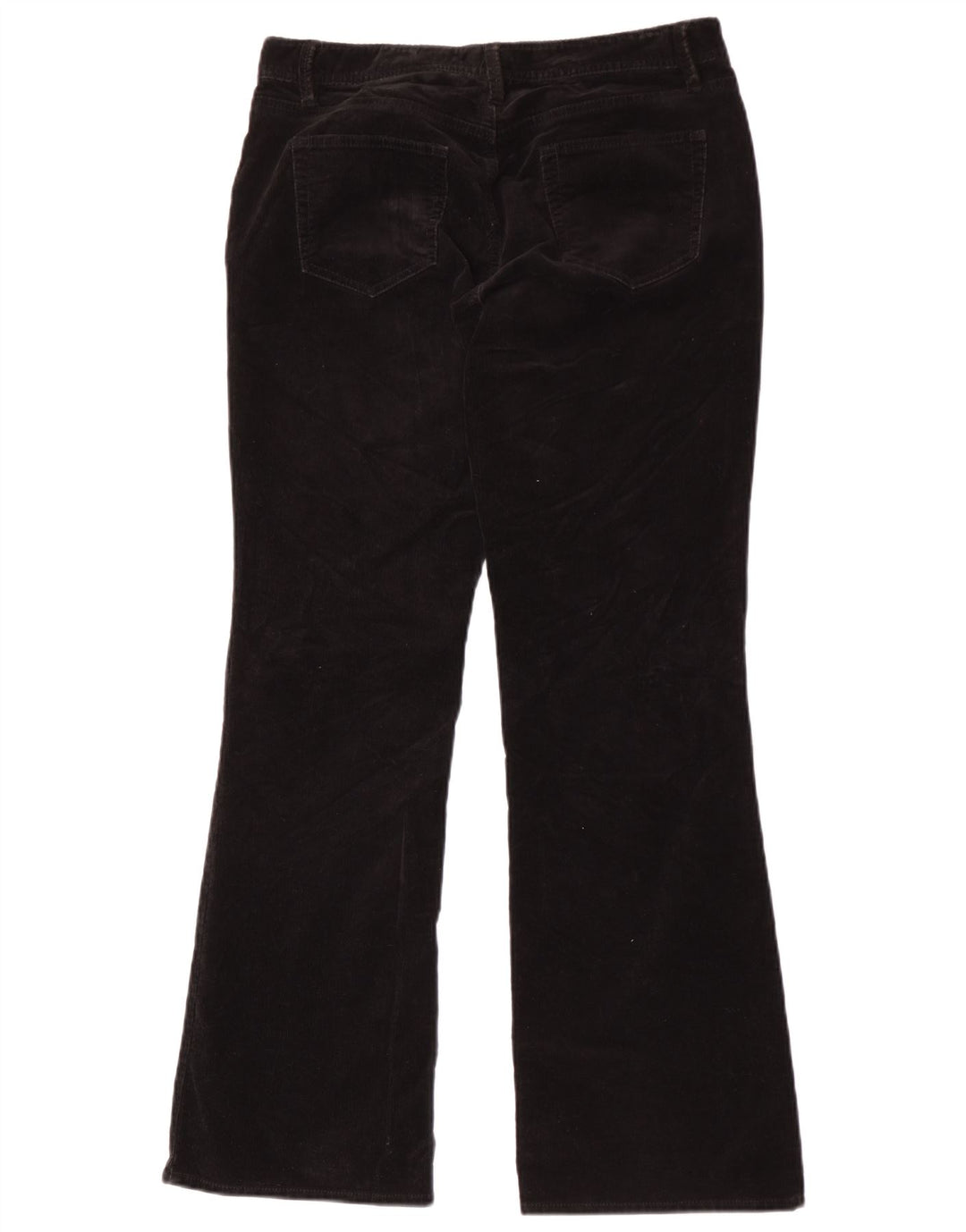Damskie sztruksowe spodnie Eddie Bauer Bootcut US 8 Medium W30 L31 Czarne