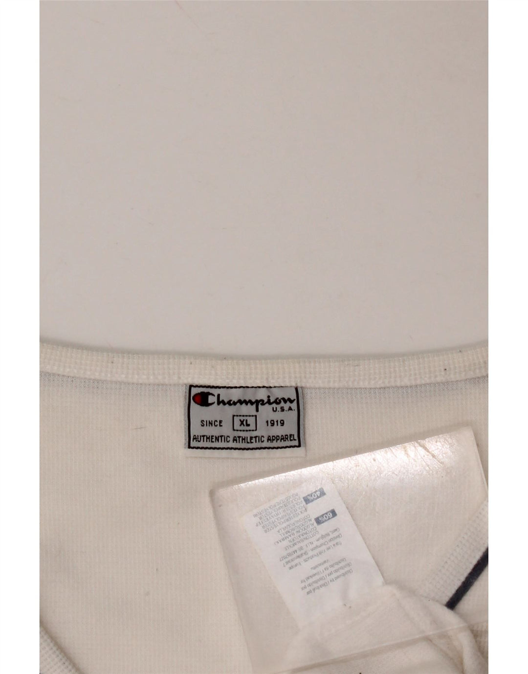 Koszulka dziewczęca CHAMPION 13-14 lat XL, biała bawełna