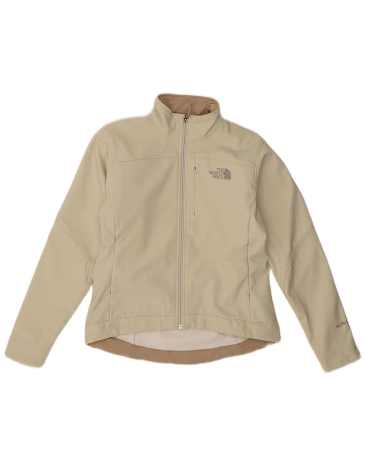 Damska kurtka dresowa The North Face UK 10, mała, beżowa, poliester