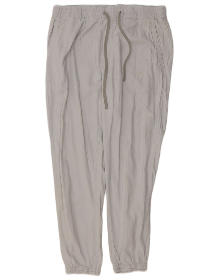 Damskie spodnie chino do biegania Zara, duże W32 L28, szare