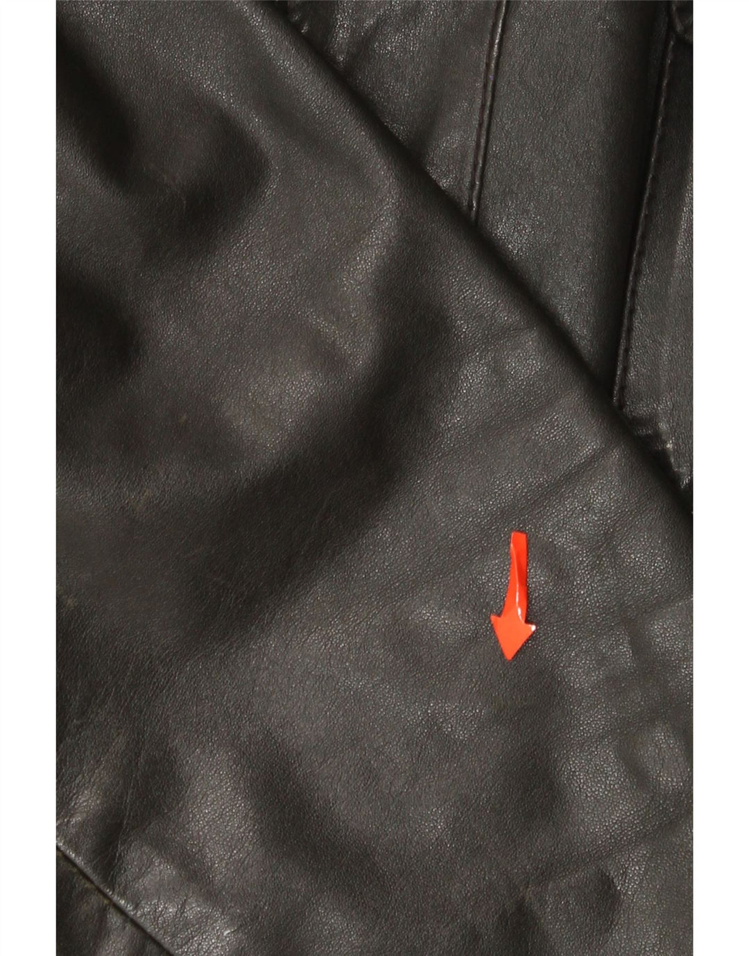 Męska kurtka skórzana Zeiler UK 40 duża czarna