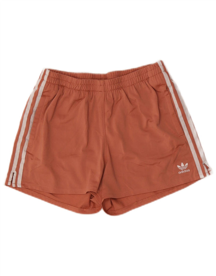 Damskie spodenki sportowe Adidas UK 14 Średni różowy poliester