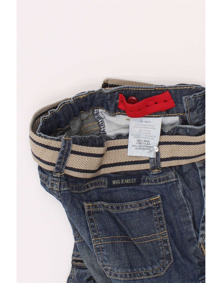 Chłopięce spodenki jeansowe Wrangler Cargo 3-4 lata W22 Niebieska bawełna