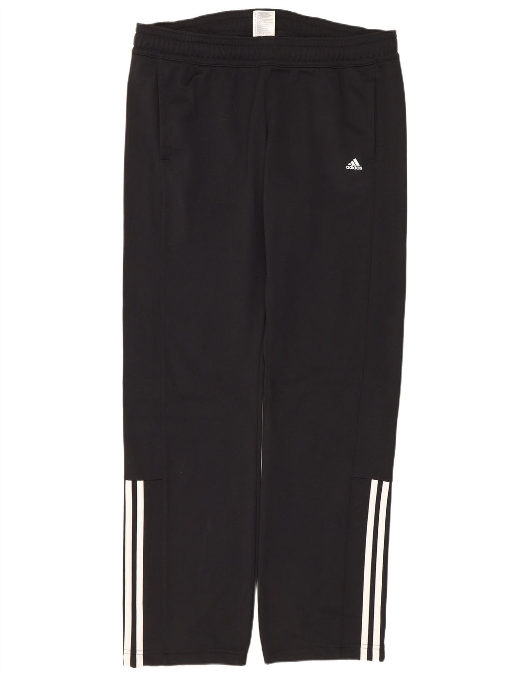 Damskie spodnie dresowe Adidas UK 12/14 Średni czarny poliester
