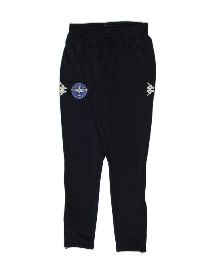 KAPPA Boys Tracksuit Trousers 13-14 Years  Navy Blue Polyester Vintage Kappa and Second-Hand Kappa from Messina Hembry 