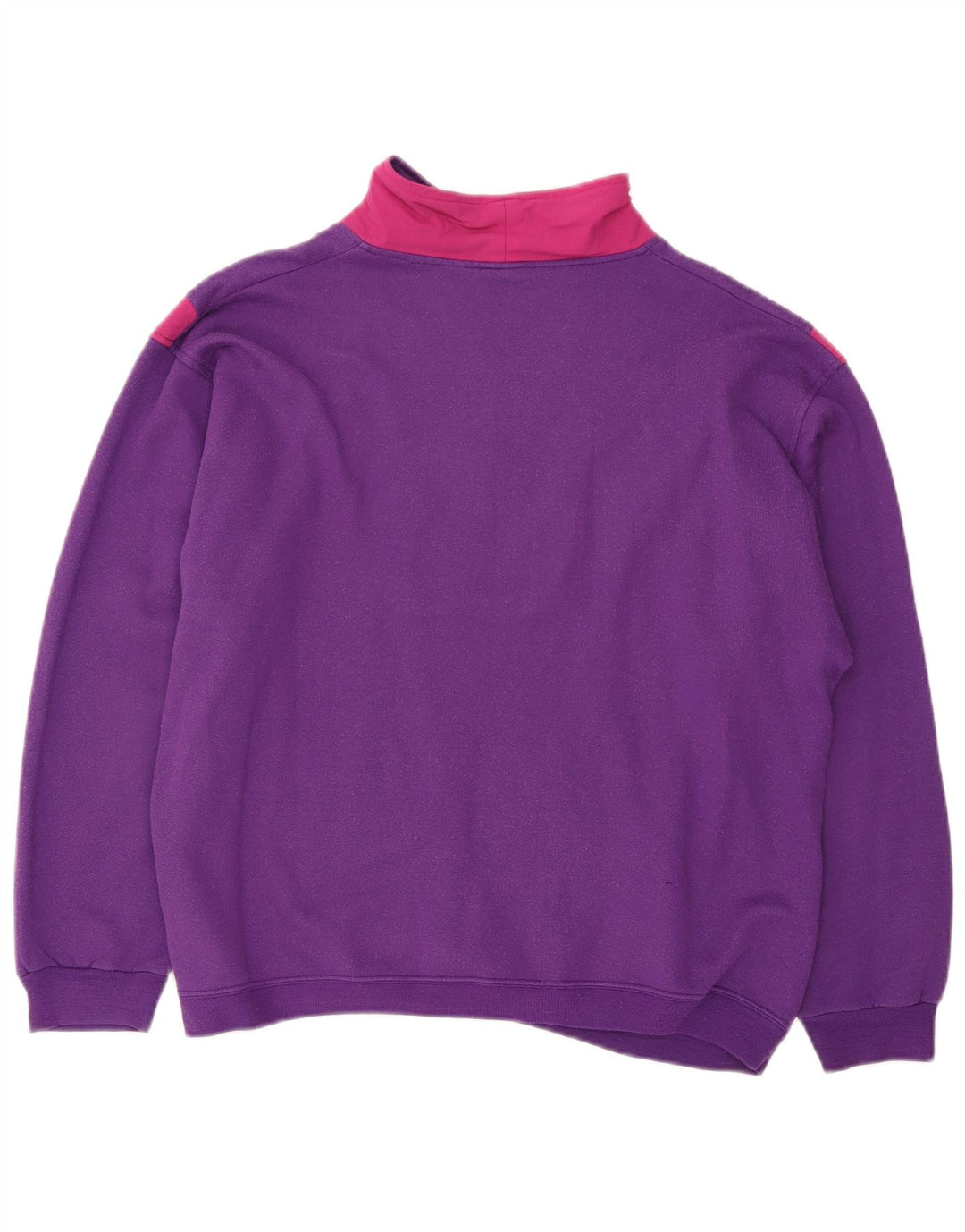 Męski sweter oversize Campagnolo z grafiką UK 16, duży fioletowy