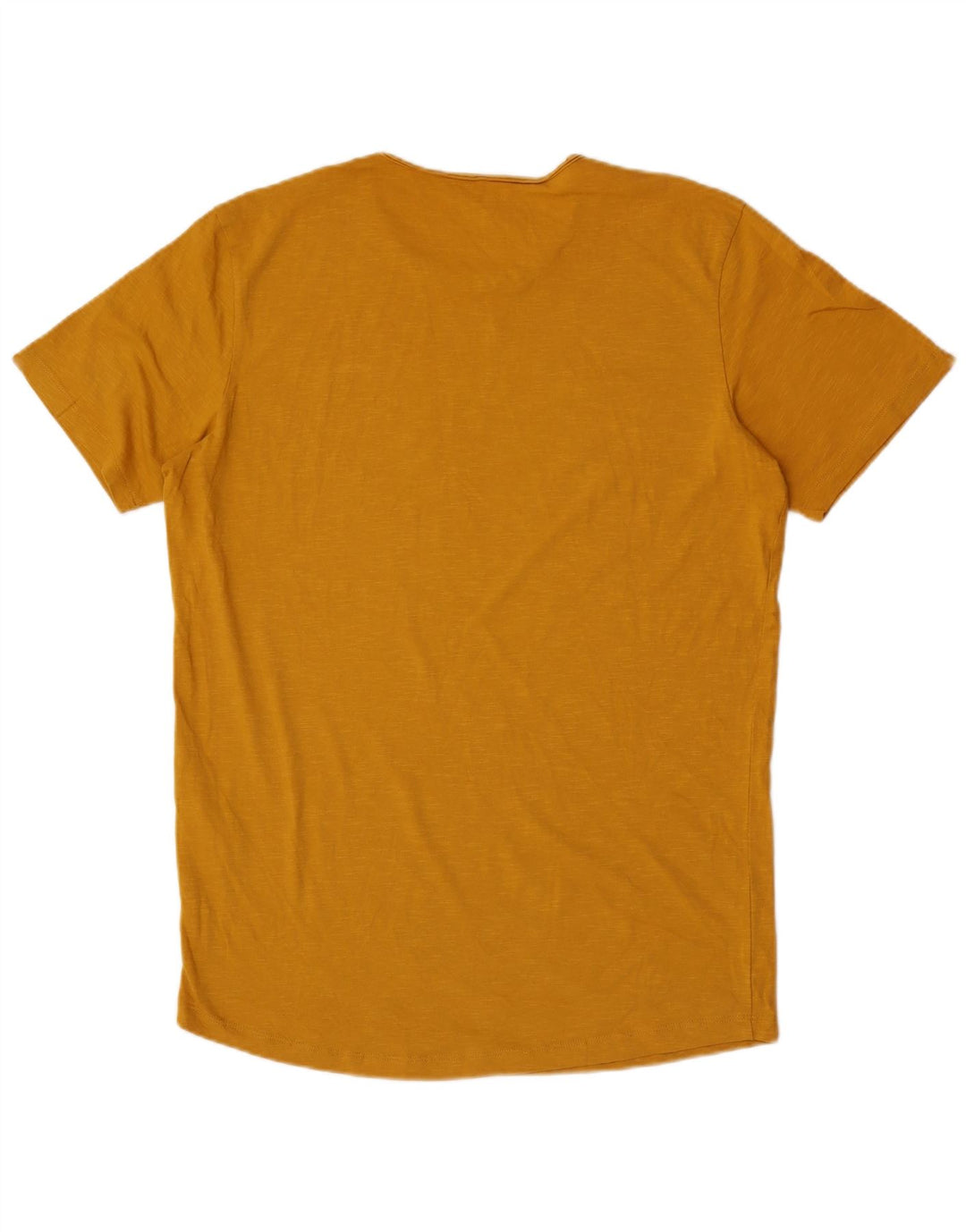 T-shirt męski Jack & Jones o regularnym kroju, średni żółty, bawełniany