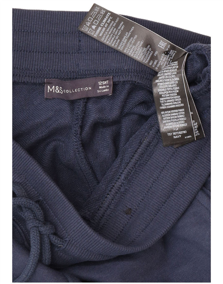 Damskie spodnie dresowe Marks & Spencer Joggers UK 12 Średni granat