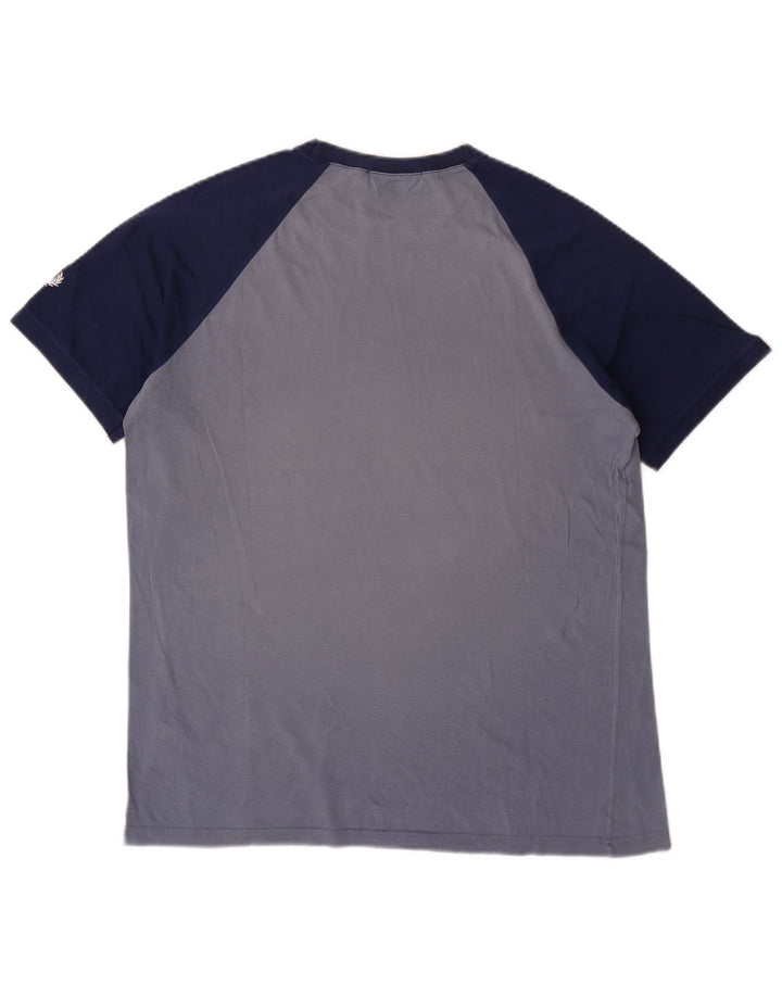 Męska koszulka z grafiką FRED PERRY Top w kolorze średnioniebieskim