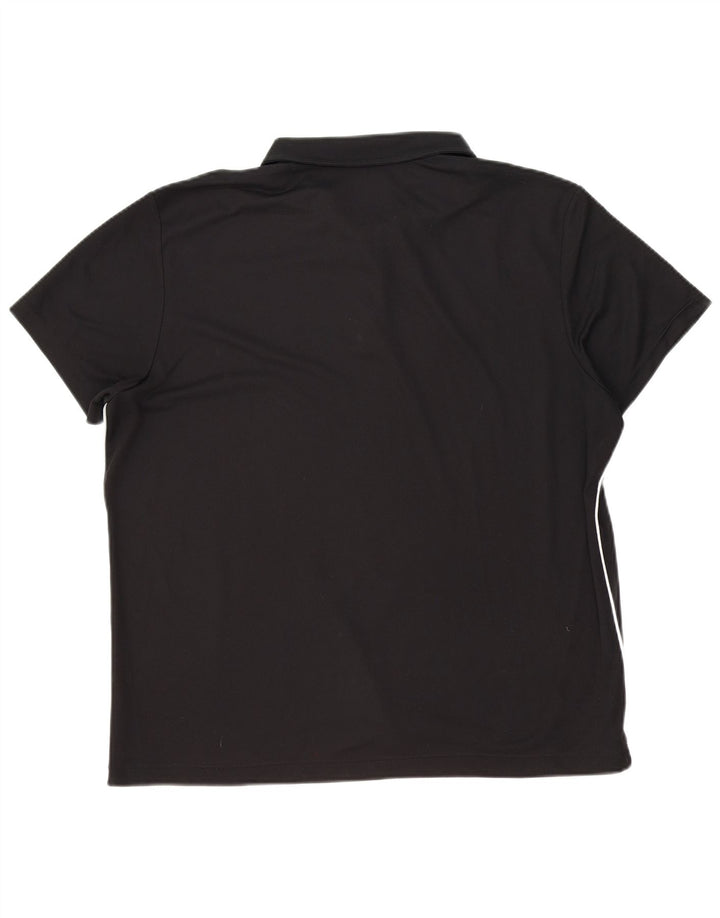 Męska koszulka polo ADIDAS Climalite XL w kolorze czarnym