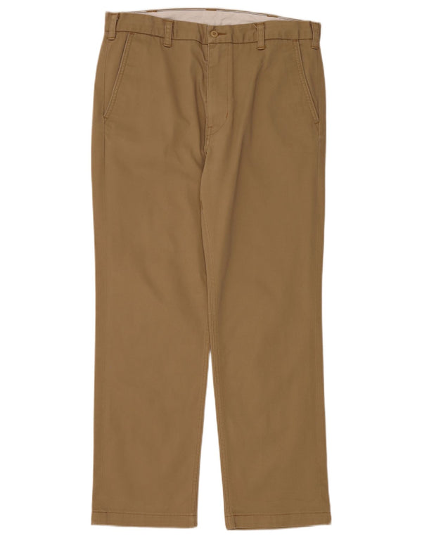 Męskie proste spodnie chino Levi's W34 L29 Beżowa bawełna
