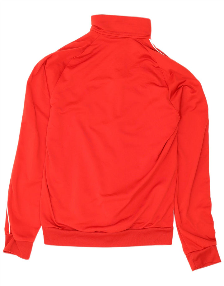 Adidas Męska bluza dresowa, mała czerwona, poliestrowa sportowa
