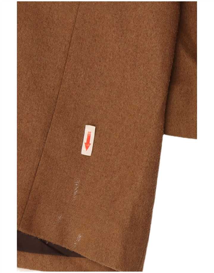 Marks & Spencer Męska marynarka zapinana na 2 guziki, UK 38, średni brązowy poliester