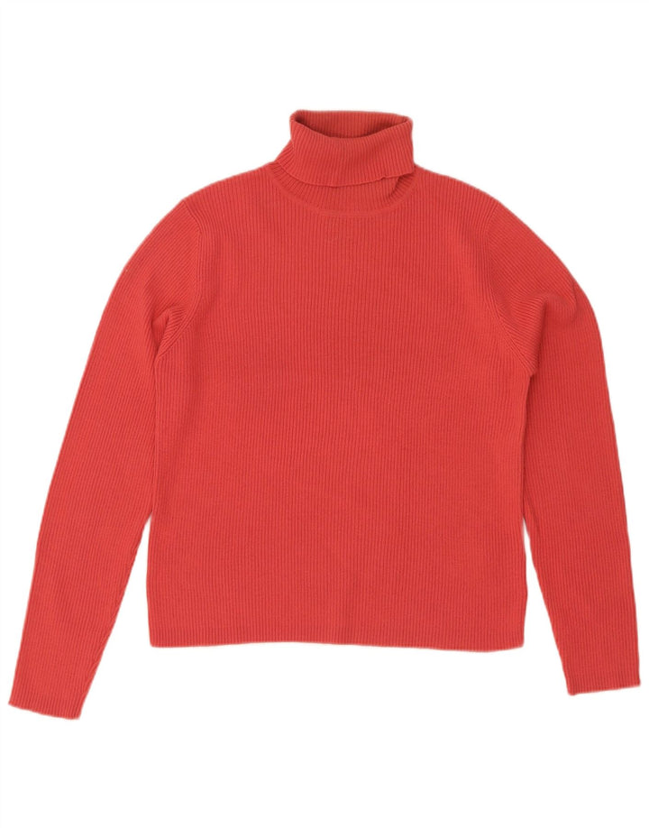 Marks & Spencer Damski sweter z okrągłym dekoltem, UK 14, średni czerwony