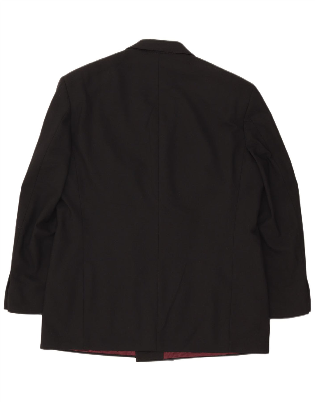 Marks & Spencer Męska marynarka dwurzędowa UK 44 XL, czarny poliester