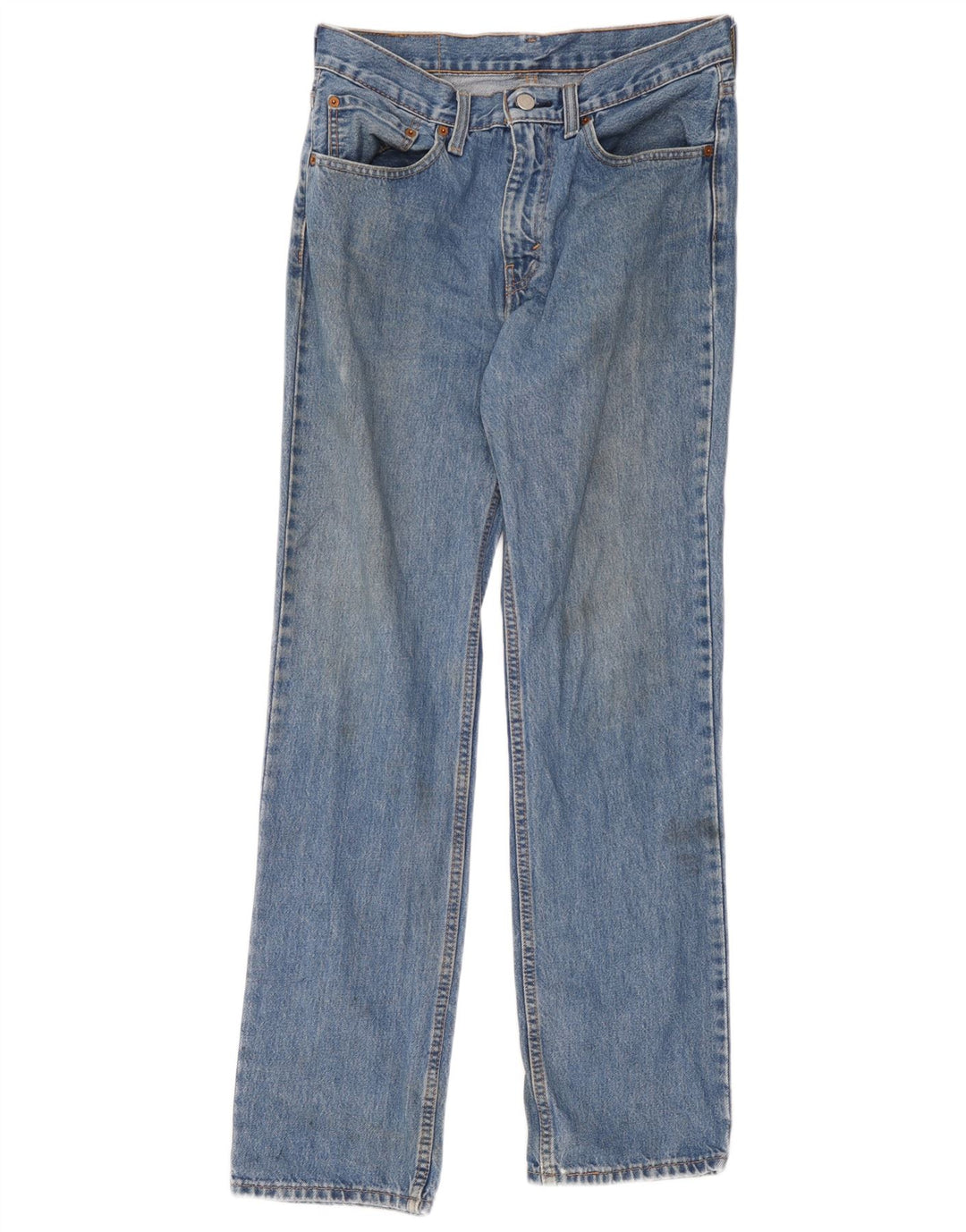 Męskie jeansy Levi's 516 Straight W31 L32 Niebieskie bawełniane