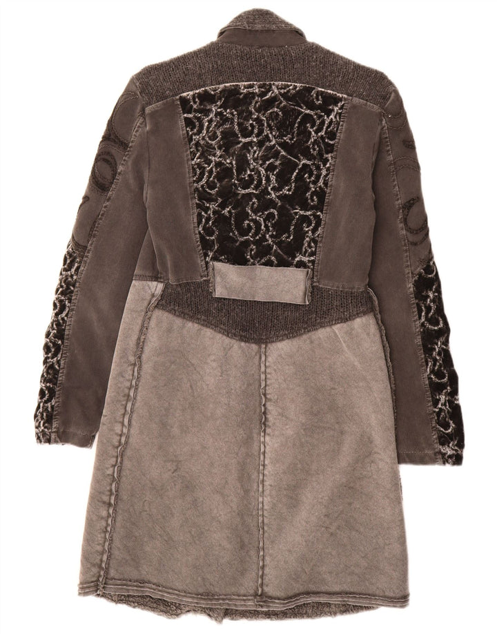 Płaszcz damski Elisa Cavaletti UK 10 Small Grey Paisley