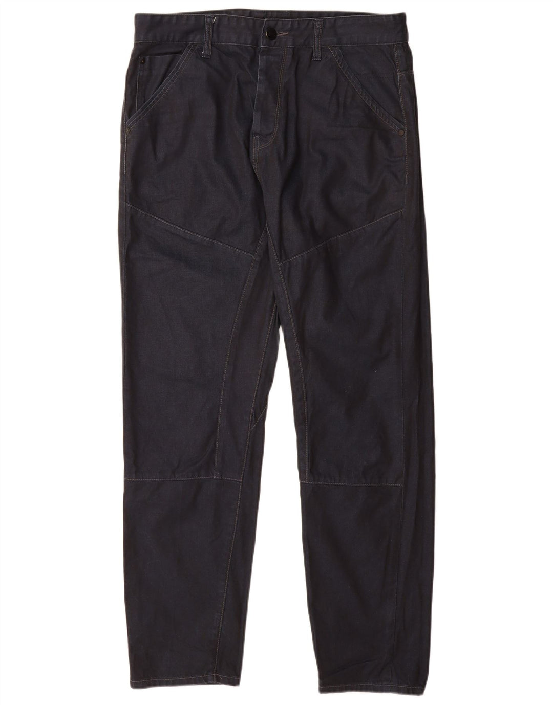 Męskie proste dżinsy FISHBONE W34 L30 granatowe