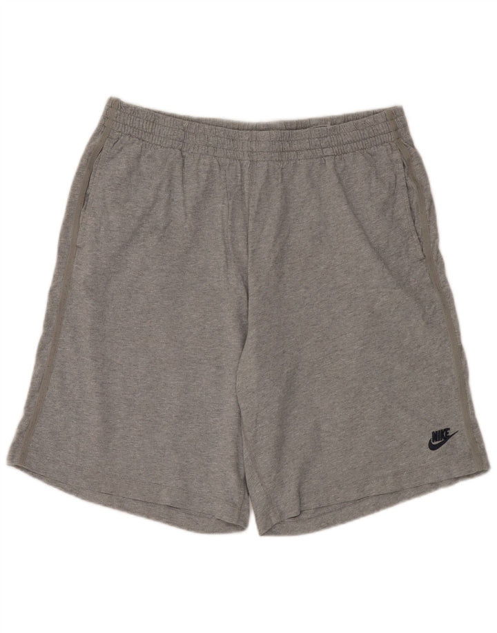 Męskie spodenki sportowe Nike 2XL, szare, bawełniane