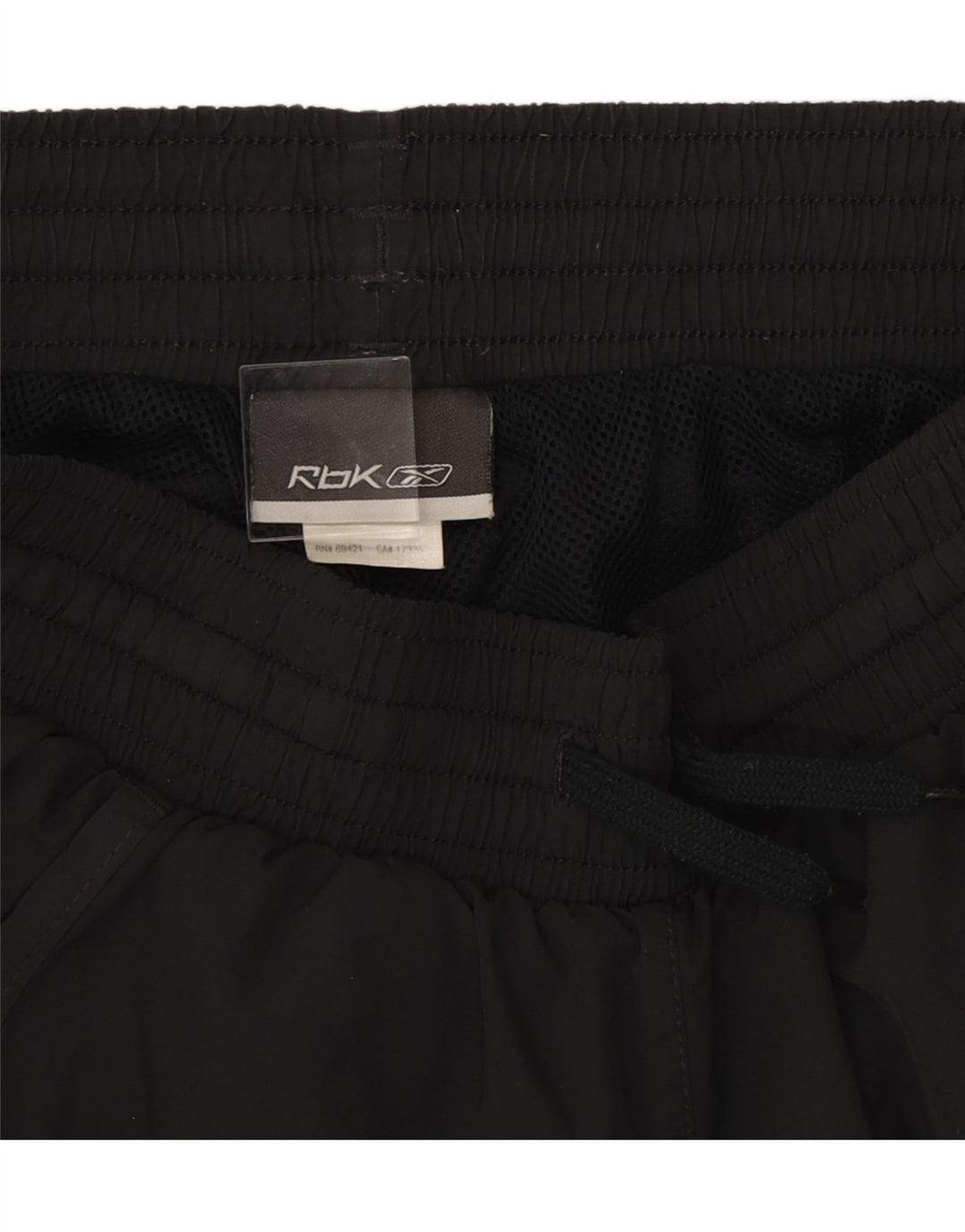 REEBOK Womens Bermuda Sport Shorts UK 10 Small Black Polyester Vintage Reebok and Second-Hand Reebok from Messina Hembry 