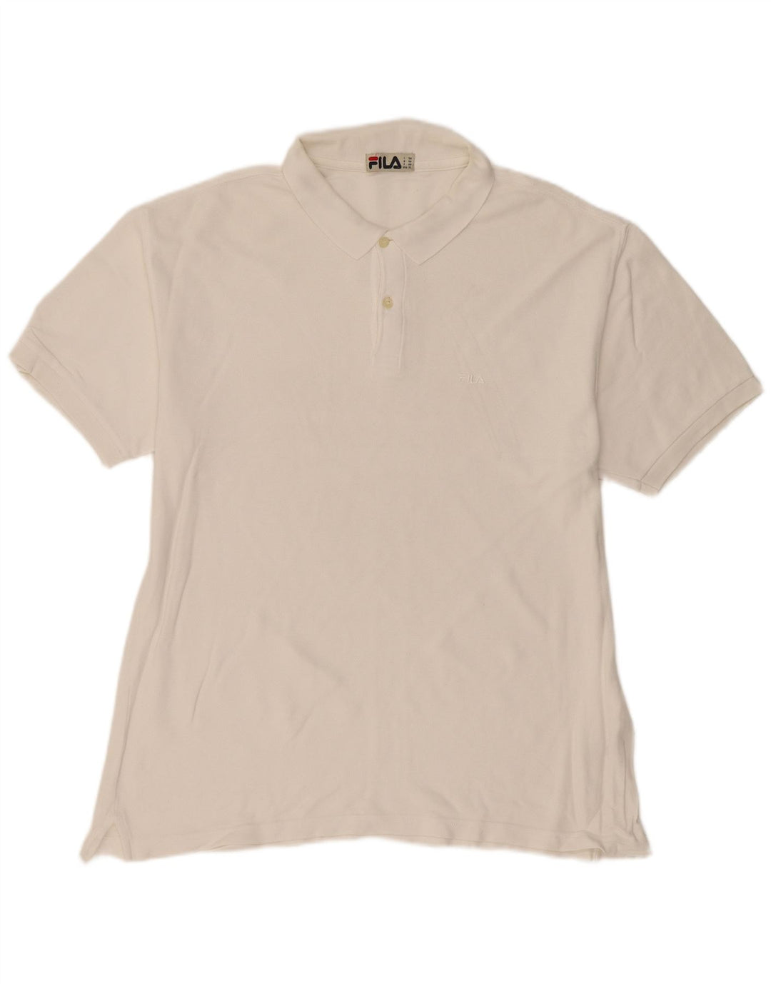 Męska koszulka polo FILA IT 56 2XL biała