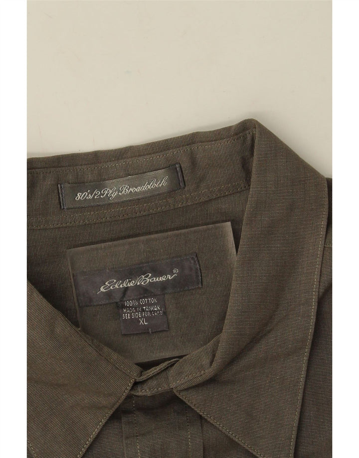 Koszula męska Eddie Bauer XL, bawełniana w kolorze khaki