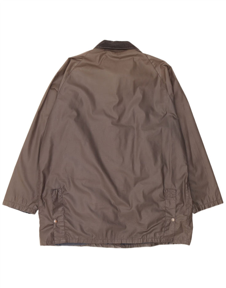 Conbipel Męska kurtka z woskowanej bawełny UK 42 XL Khaki, poliester