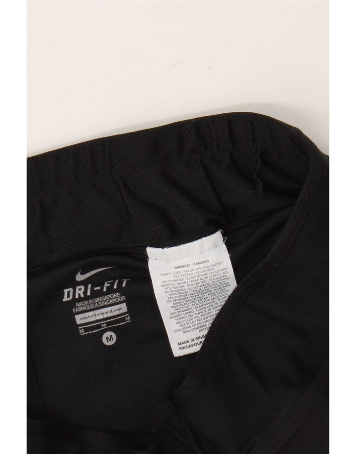Nike Damskie Dri Fit Skort UK 14 Średni Czarny Poliester
