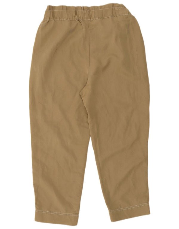 Damskie spodnie o luźnym kroju Zara, duże W30 L24 Khaki Modal