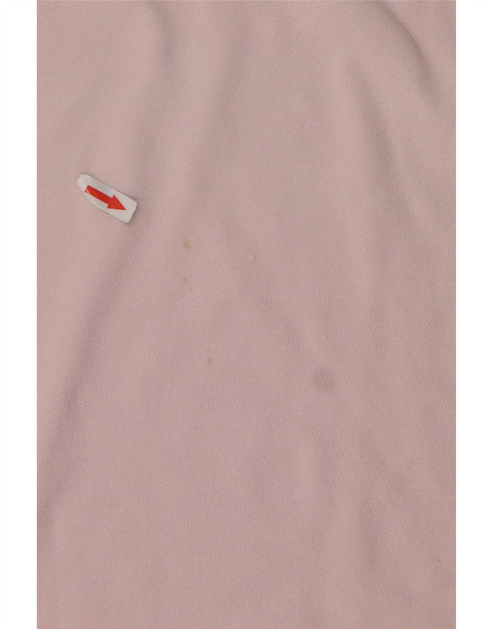 Męska koszulka polo Fred Perry, duża, różowa, bawełniana w paski