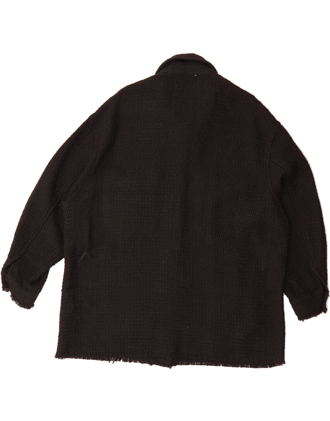 ZARA Womens Bomber Jacket UK 18 XL Black Polyester Vintage Zara and Second-Hand Zara from Messina Hembry 