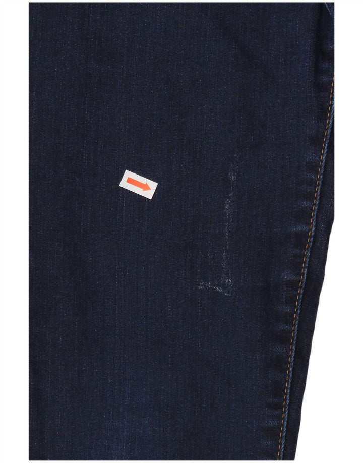 Damskie jeansy skinny LEVI'S W29 L30 Granatowa bawełna