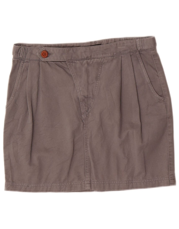 Damska spódniczka mini Trafaluc Zara EU 40 Medium W30 Szara bawełna