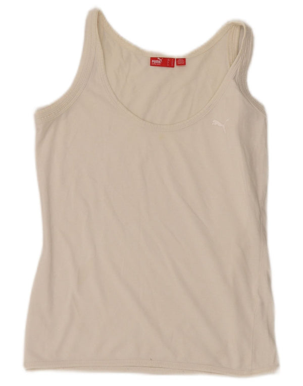 Damska kamizelka Puma Top UK 8 Small Off White