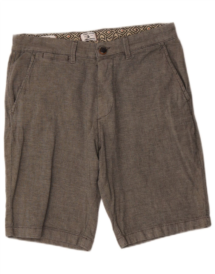 Męskie spodenki chino Jack & Jones Regular, średnie W32, szara bawełna