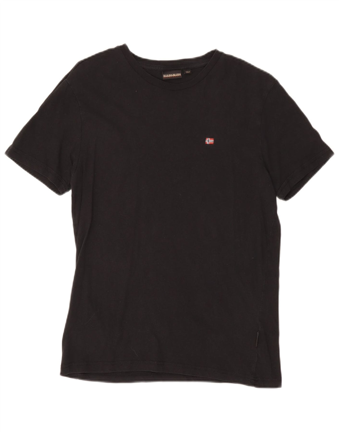 T-shirt męski Napapijri, mały, czarny