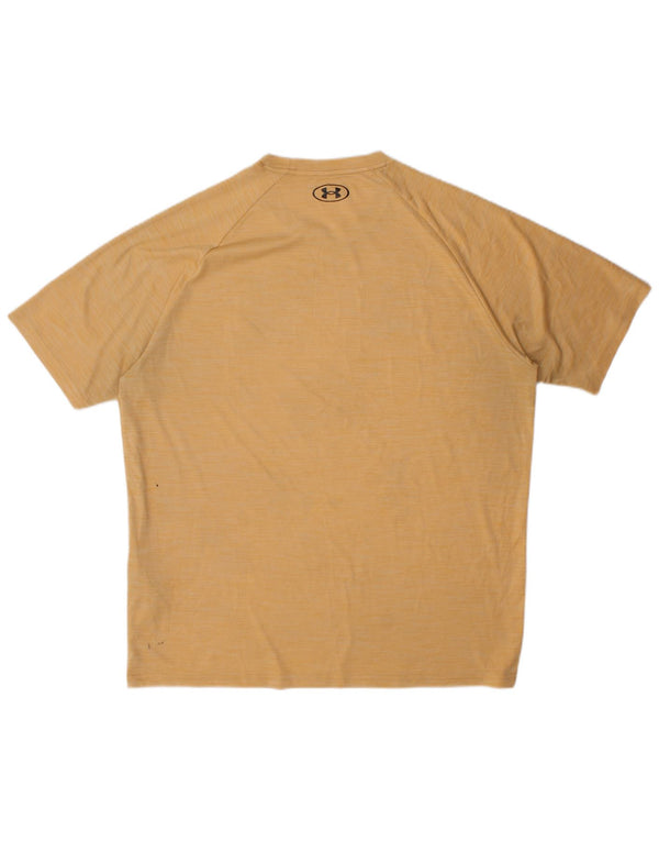 Męska koszulka t-shirt Under Armour XL, żółty poliester