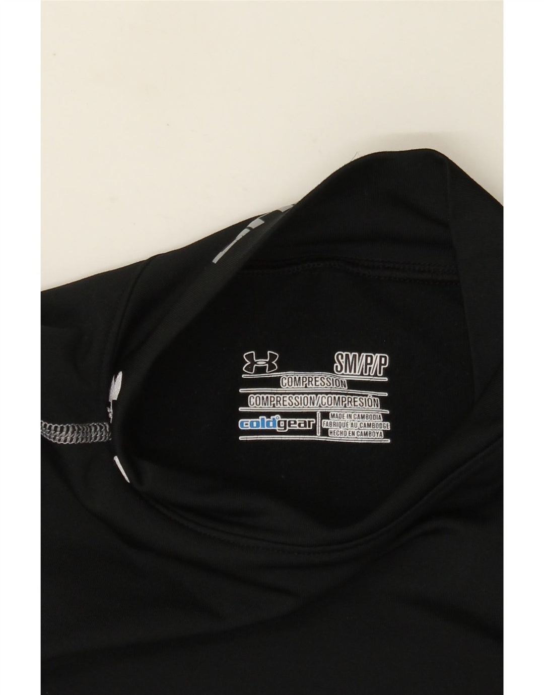 Damski top kompresyjny Under Armour z długim rękawem, UK 8, mały, czarny