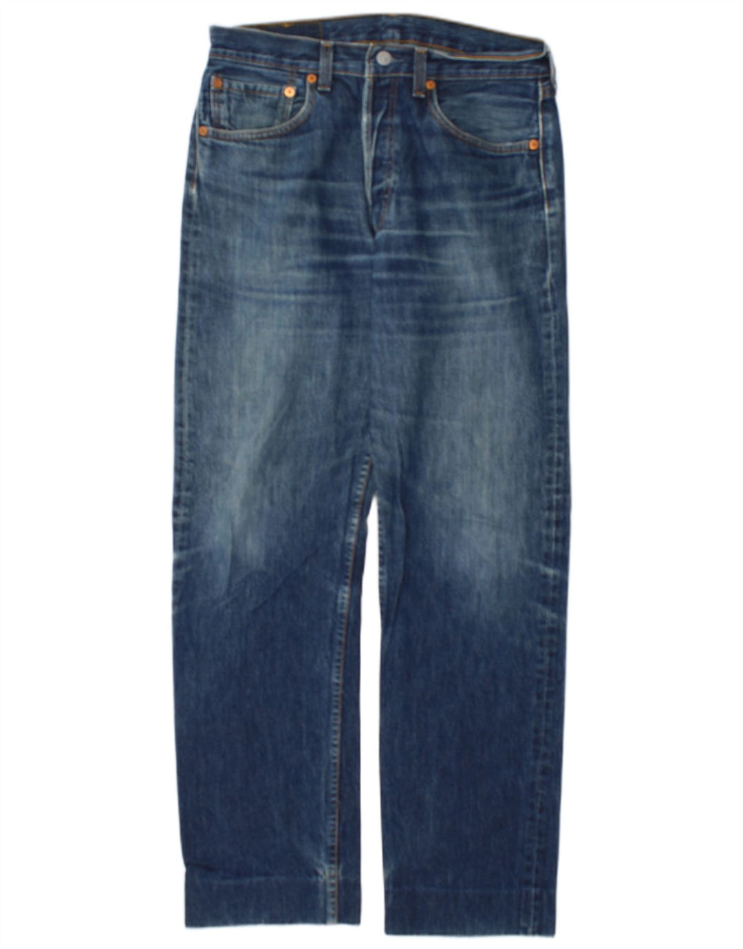 Męskie jeansy Levi's 501 Straight W31 L30 Niebieskie